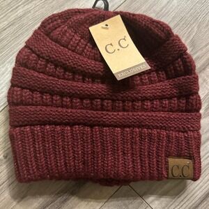 New CC Beanie Berry Colored Beanie Hat